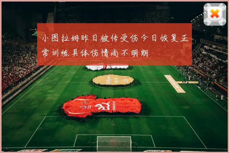 小图拉姆昨日被传受伤今日恢复正常训练具体伤情尚不明朗